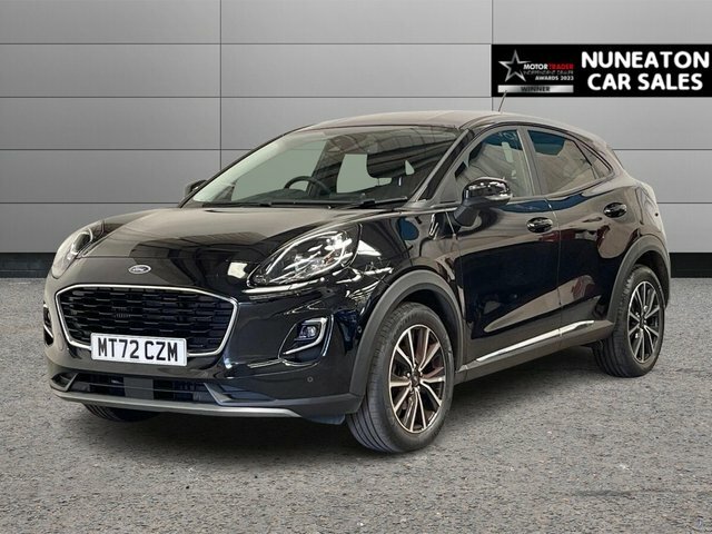Ford Puma 1.0T Ecoboost Mhev Titanium Suv Hybrid MT72CZM Black #6
