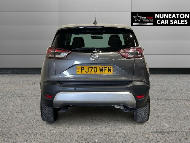 Vauxhall Crossland X 1.2 Turbo Elite Nav Suv Euro 6 S PJ70WFW Grey #4