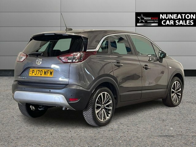 Vauxhall Crossland X 1.2 Turbo Elite Nav Suv Euro 6 S PJ70WFW Grey #3