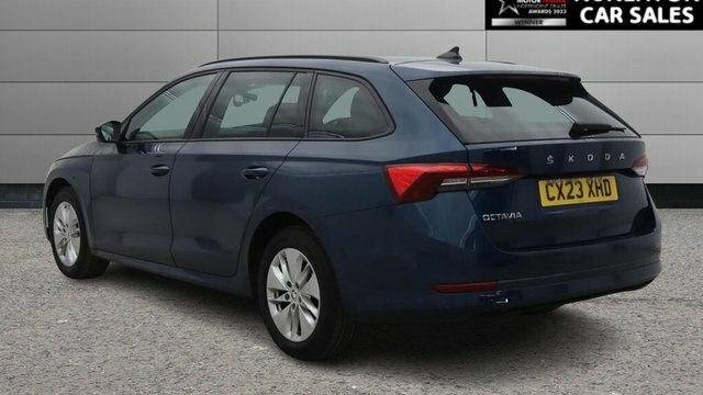 Skoda Octavia 1.5 Tsi Act Se Estate Euro 6 S Blue #5