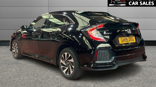 Honda Civic 1.0 Vtec Turbo Se Hatchback Cvt Euro 6 Black #3