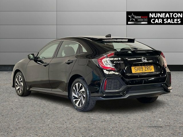 Honda Civic 1.0 Vtec Turbo Se Hatchback Cvt Euro 6 Black #5