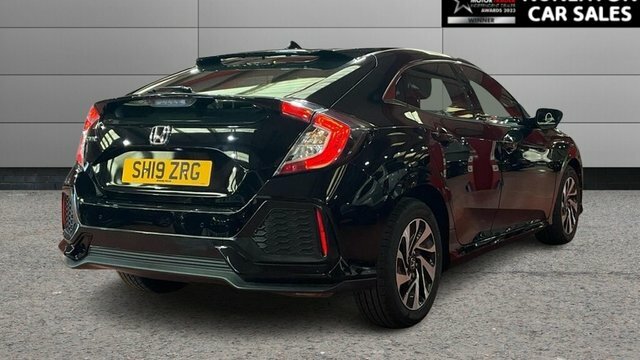 Honda Civic 1.0 Vtec Turbo Se Hatchback Cvt Euro 6 Black #2