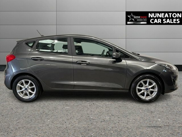 Ford Fiesta 1.0T Ecoboost Gpf Zetec Hatchback Manua YO19CXM Grey #2