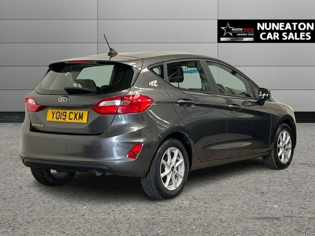 Ford Fiesta 1.0T Ecoboost Gpf Zetec Hatchback Manua YO19CXM Grey #3