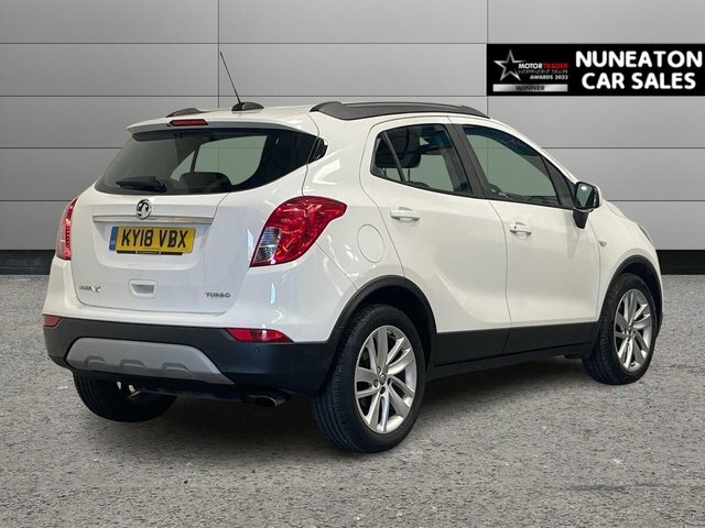 Vauxhall Mokka X 1.4I Turbo Ecotec Design Nav Suv KY18VBX White #3
