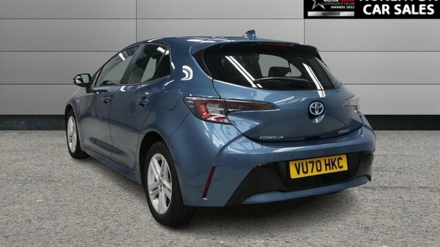 Toyota Corolla 1.8 Vvt-h Icon Tech Hatchback Hybrid Cv Blue #5
