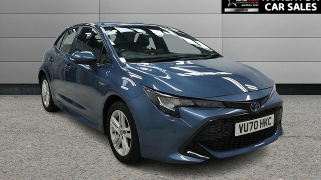 Toyota Corolla 1.8 Vvt-h Icon Tech Hatchback Hybrid Cv Blue