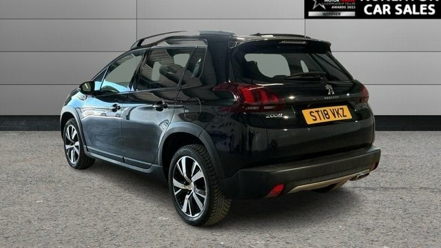 Peugeot 2008 1.2 Puretech Gt Line Suv Eat Euro 6 S Black #4