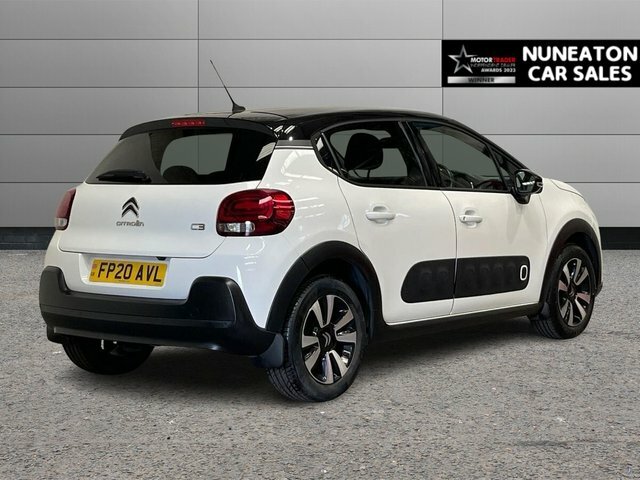 Citroen C3 1.2 Puretech Flair Plus Hatchback Manua White #3