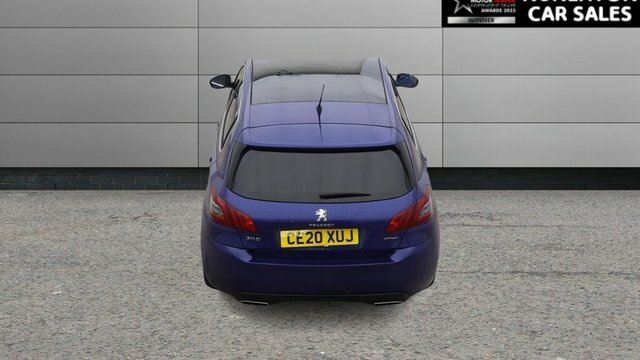 Peugeot 308 1.2 Puretech Gpf Gt Line Hatchback Manu Blue #4