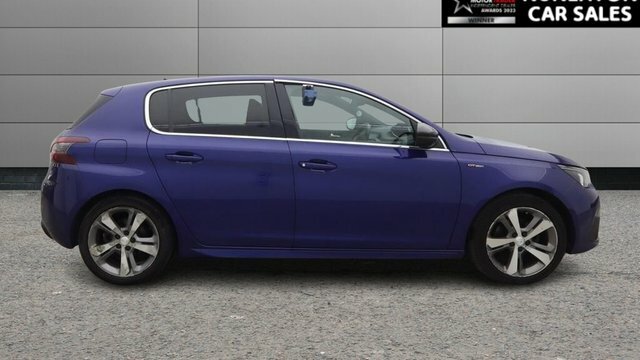 Peugeot 308 1.2 Puretech Gpf Gt Line Hatchback Manu Blue #2