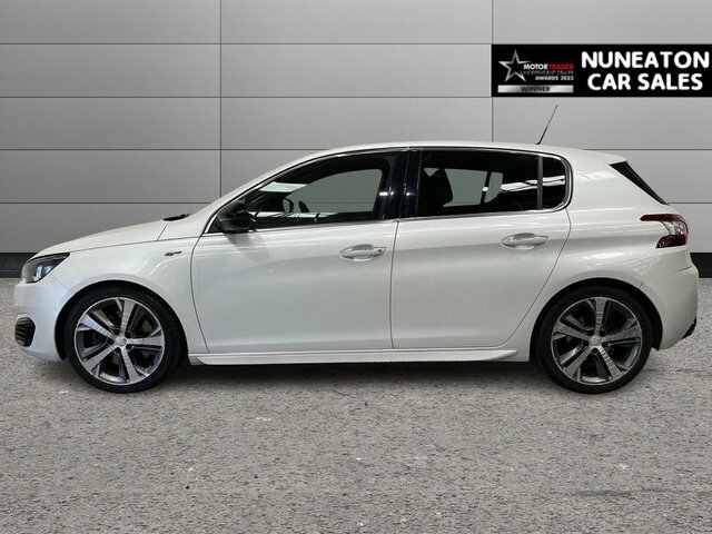 Peugeot 308 2.0 Bluehdi Gt Hatchback Euro 6 S White #6