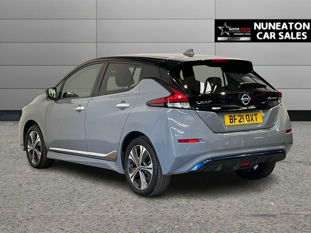 Nissan Leaf 62Kwh E Tekna Hatchback 217 Ps Grey #5