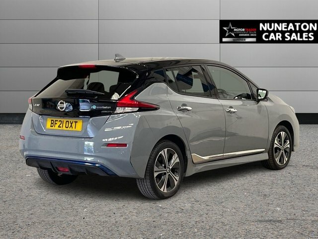 Nissan Leaf 62Kwh E Tekna Hatchback 217 Ps Grey #3