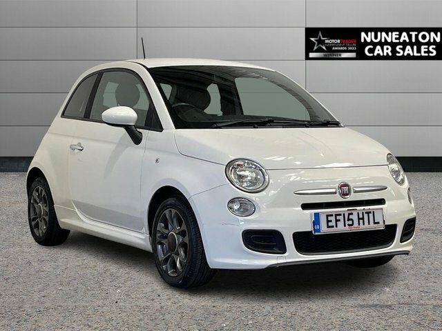 Fiat 500 1.2 S Hatchback Dualogic Euro 6 Ss White