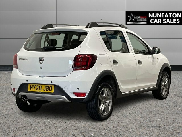 Dacia Sandero Stepway 0.9 Tce Comfort Hatchback Euro 6 White #3
