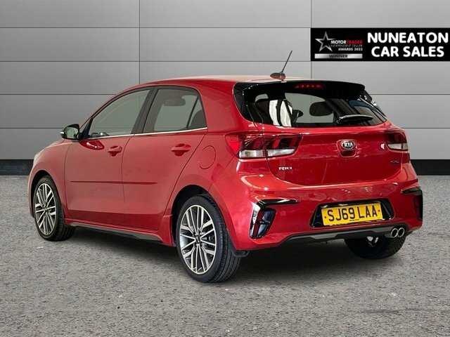 Kia RIO 1.0 T-gdi Gt-line Hatchback Euro Red #5