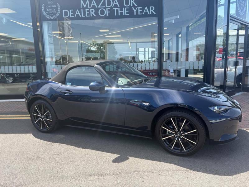 Mazda MX-5 2.0 Skyactiv-g Exclusive-line Roadster Euro 6 Ss Blue #4