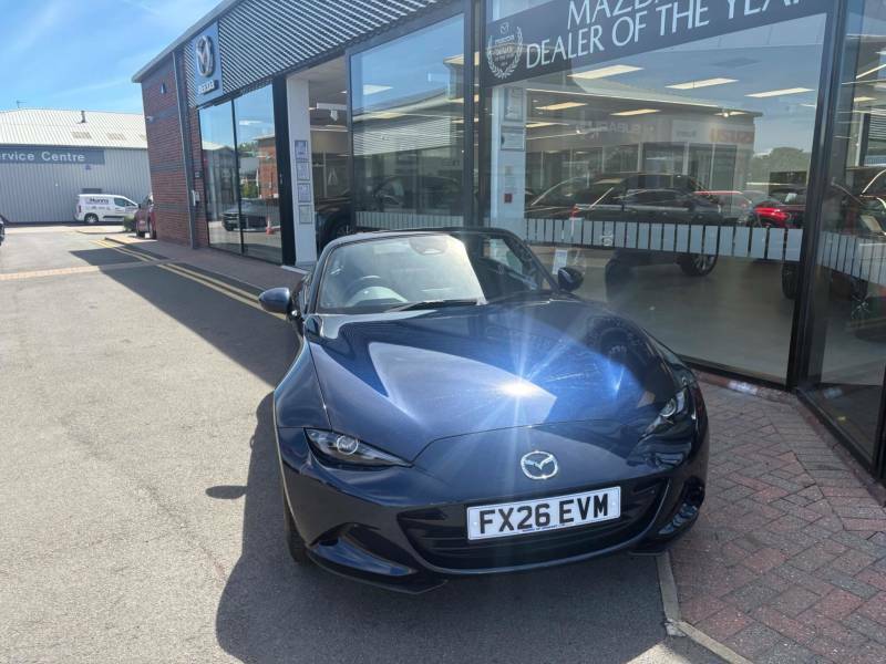 Mazda MX-5 2.0 Skyactiv-g Exclusive-line Roadster Euro 6 Ss Blue #2