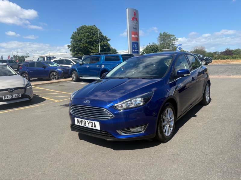 Ford Focus 1.5T Ecoboost Titanium Euro 6 Ss - 2018 18 Blue #2