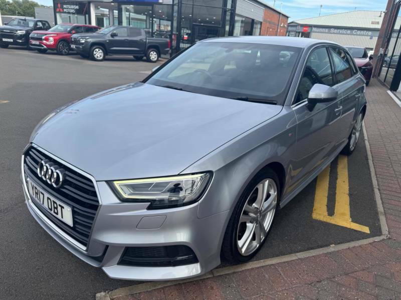 Audi A3 2.0 Tdi S Line Sportback Euro 6 Ss - 2017 Silver #4