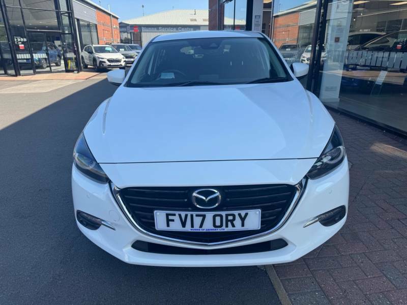Mazda 3 2.0 Skyactiv-g Sport Nav Euro 6 Ss - 2 White #3