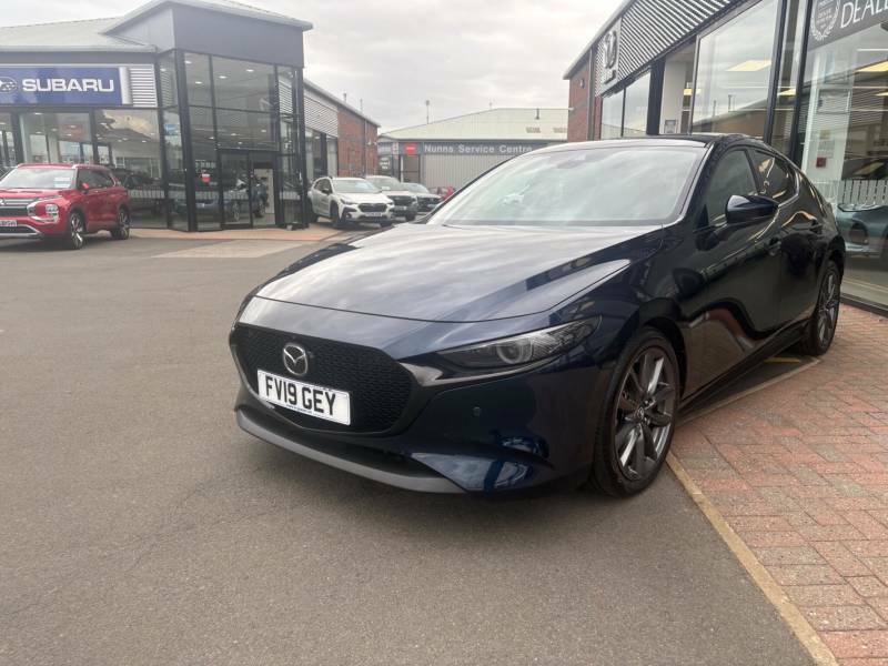 Mazda 3 2.0 Skyactiv-g Mhev Gt Sport Tech Euro 6 Ss Blue #4