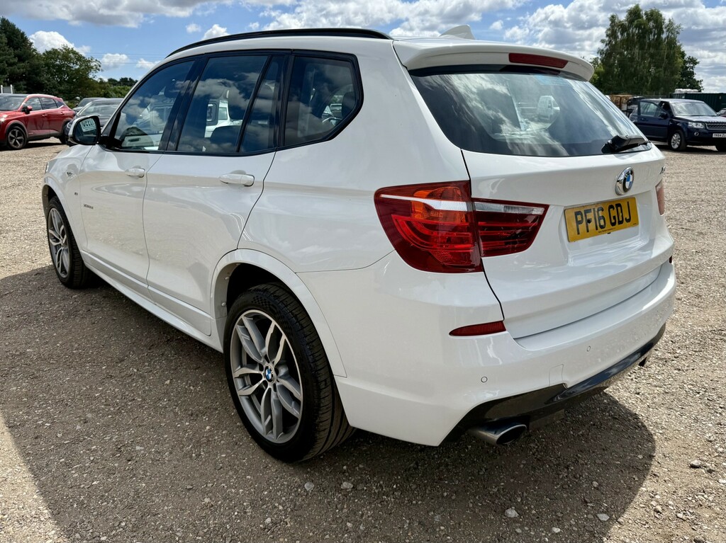 BMW X3 2.0 X3 Xdrive20d M Sport 2016 PF16GDJ White #5