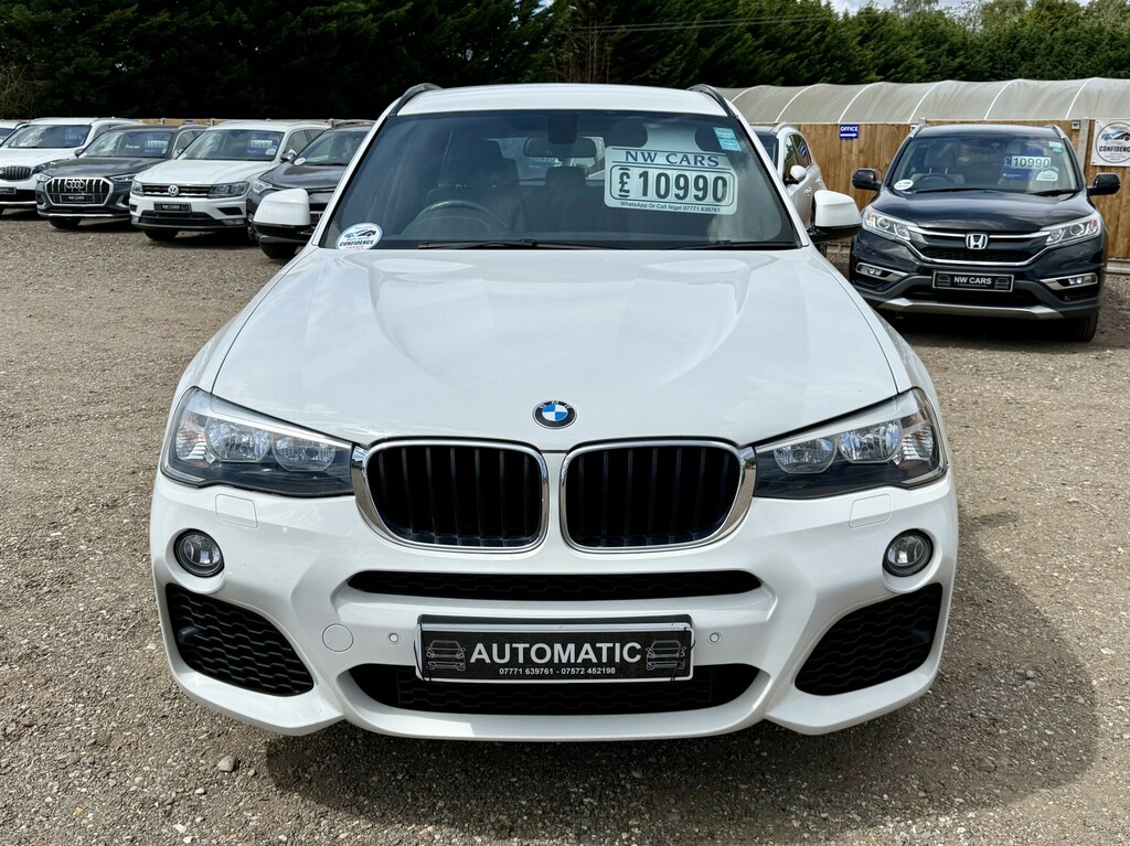 BMW X3 2.0 X3 Xdrive20d M Sport 2016 PF16GDJ White #2