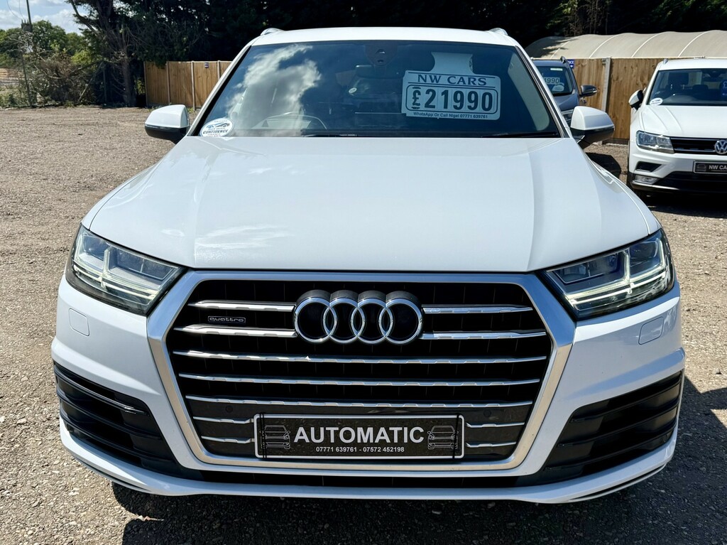 Audi Q7 3.0 Tdi V6 S Line 2015 EO65NLJ White #2