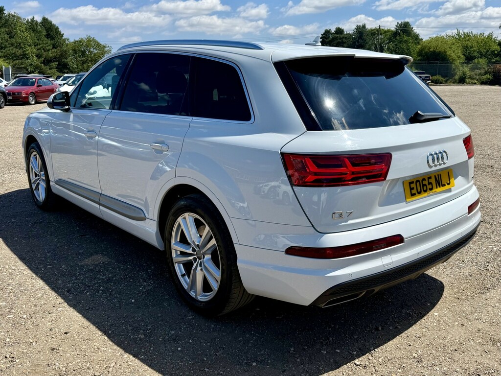 Audi Q7 3.0 Tdi V6 S Line 2015 EO65NLJ White #5