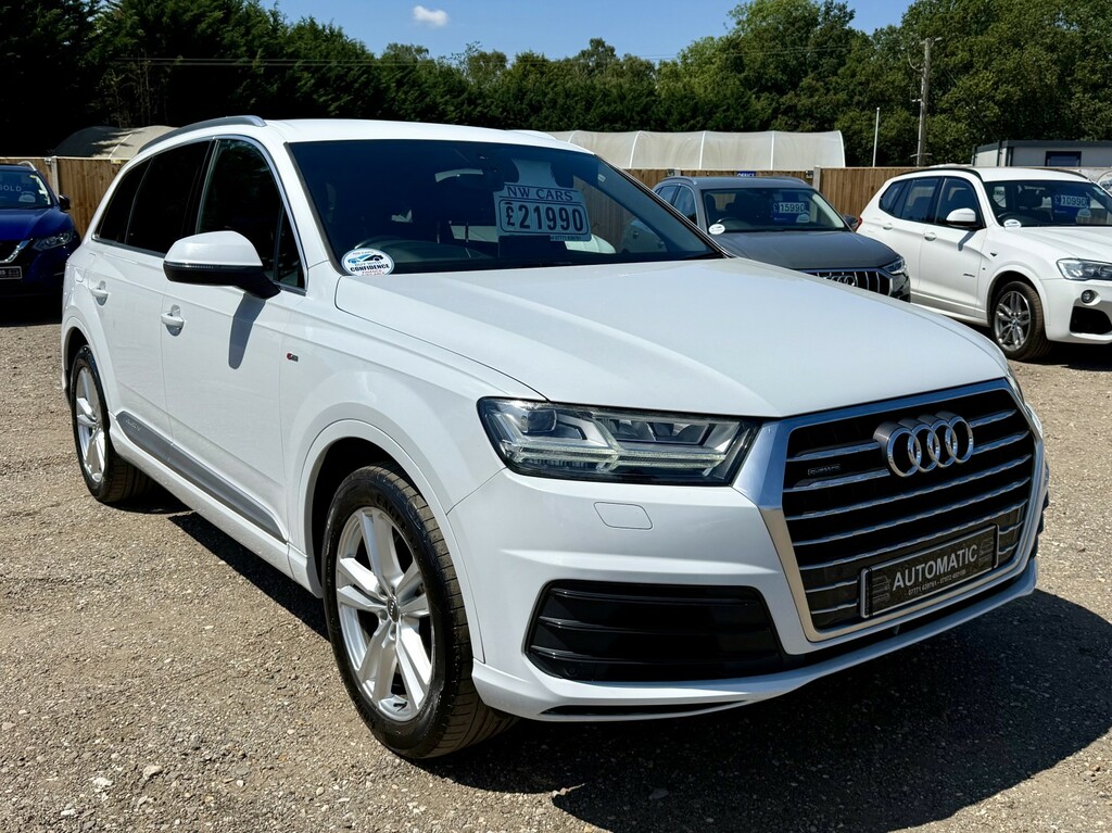 Audi Q7 3.0 Tdi V6 S Line 2015 White