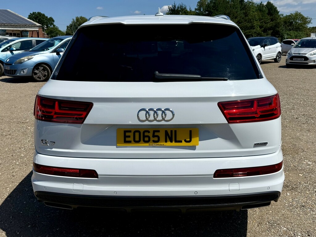 Audi Q7 3.0 Tdi V6 S Line 2015 EO65NLJ White #6