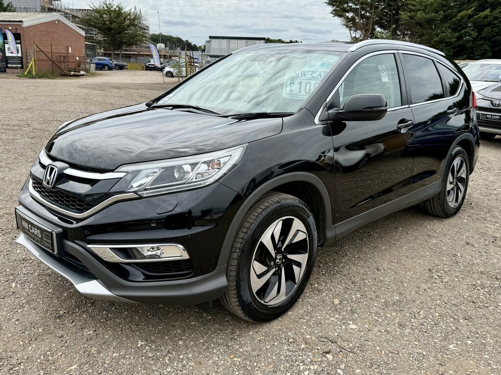 Honda Cr-V 1.6 I-dtec Ex 2018 AF18YLG Black #3