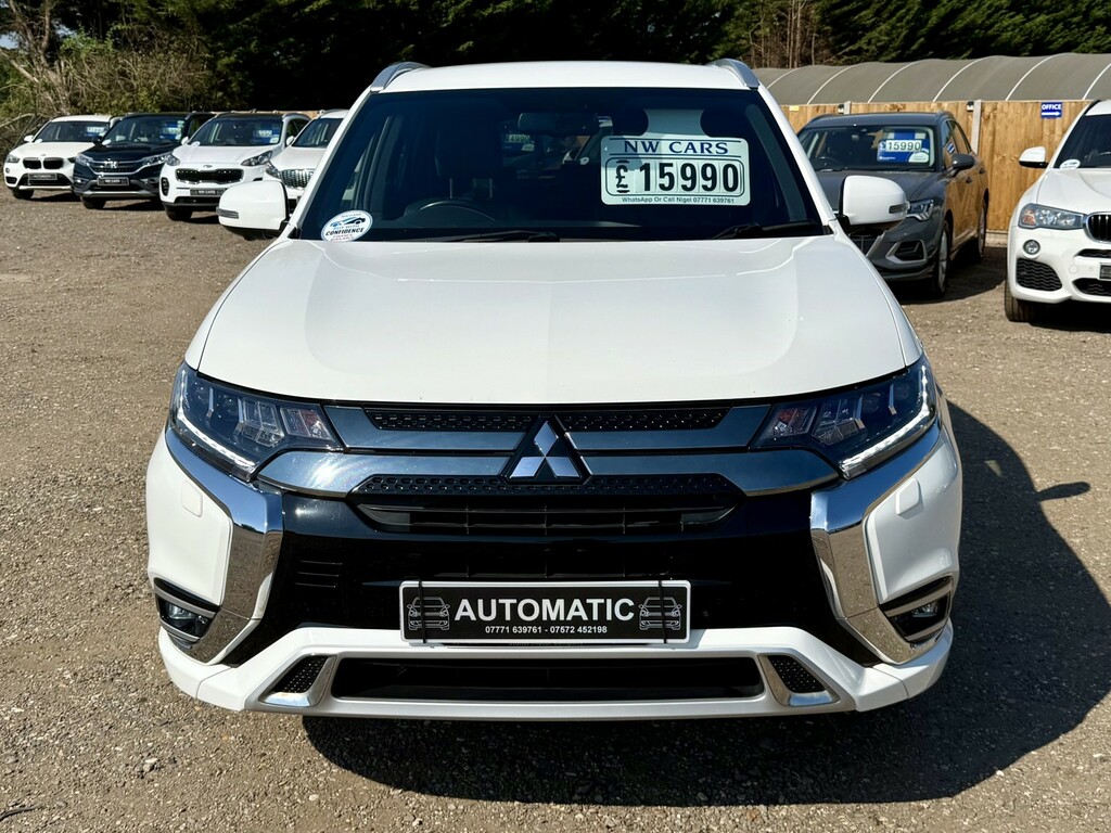 Mitsubishi Outlander 2.4 H Twinmotor 13.8Kwh 4H White #2