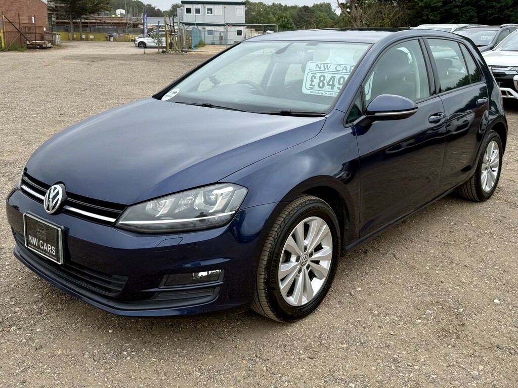 Volkswagen Golf 1.2 Tsi Bluemotion Tech S 2014 AU64FYP Blue #3