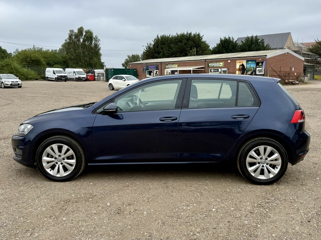 Volkswagen Golf 1.2 Tsi Bluemotion Tech S 2014 AU64FYP Blue #4
