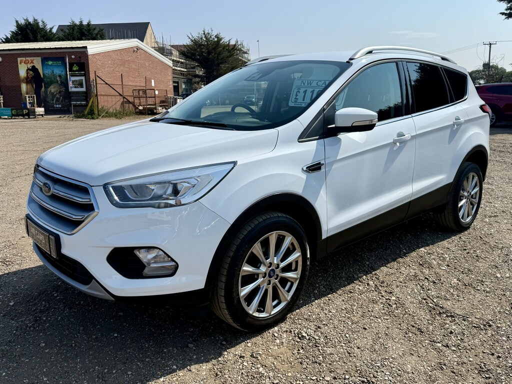 Ford Kuga 1.5 Tdci Ecoblue Titanium Edition 2019 EN68BCU White #3