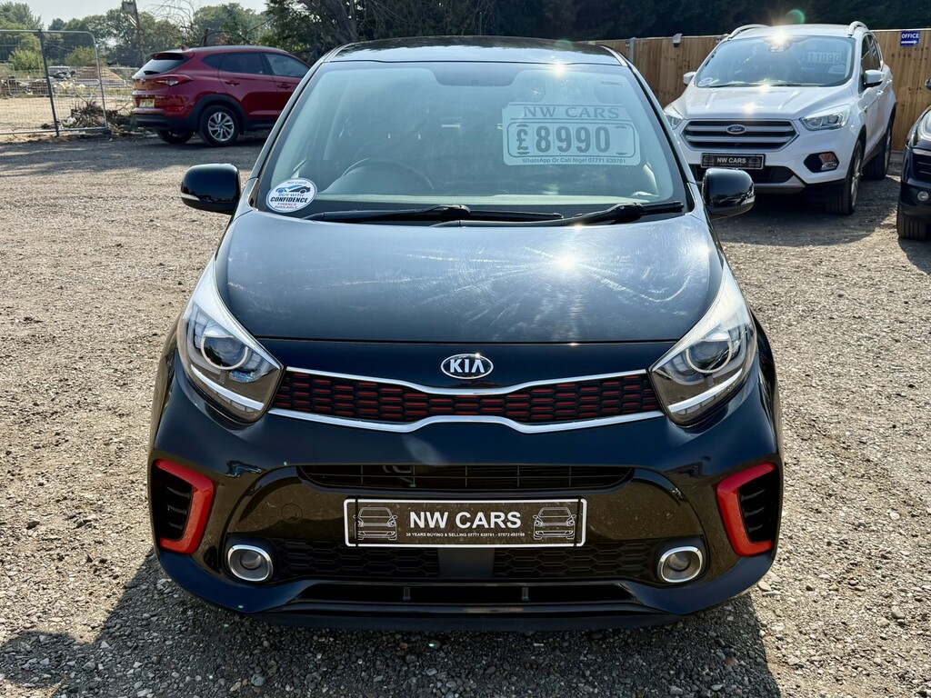 Kia Picanto 1.0 Gt-line 2017 AV67KOA Black #2