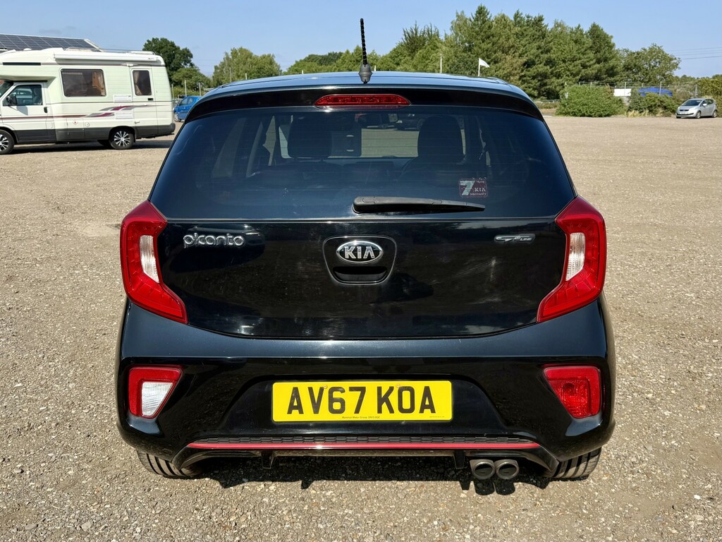 Kia Picanto 1.0 Gt-line 2017 AV67KOA Black #6