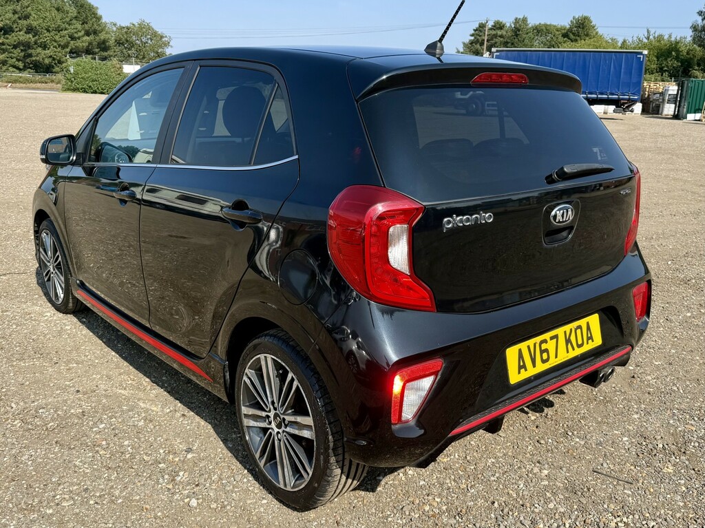 Kia Picanto 1.0 Gt-line 2017 AV67KOA Black #5