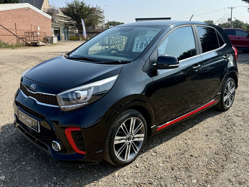 Kia Picanto 1.0 Gt-line 2017 AV67KOA Black #3