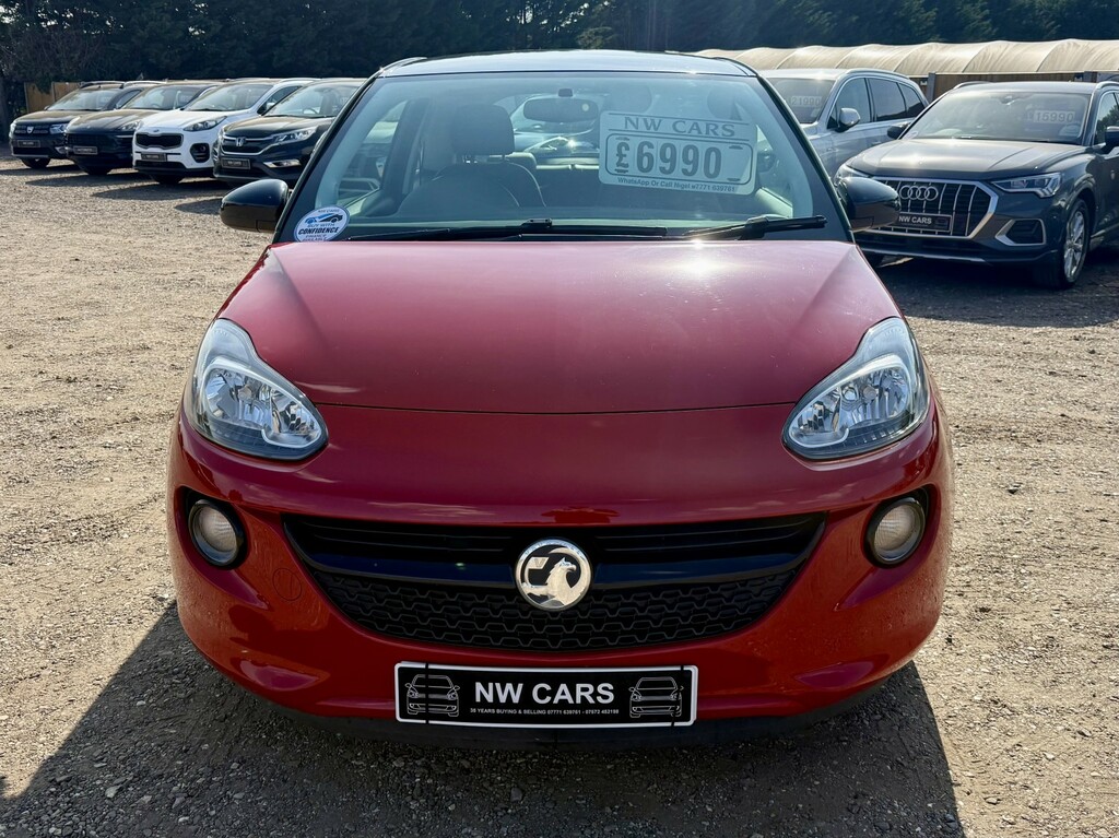 Vauxhall Adam 1.2 I Ecoflex Energised AO18KTG Red