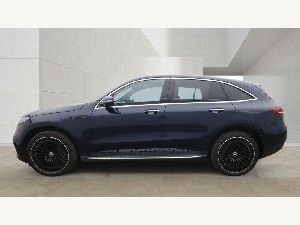 Mercedes-Benz EQC 400 80Kwh Amg Line Premium Plus 4Matic Blue #4