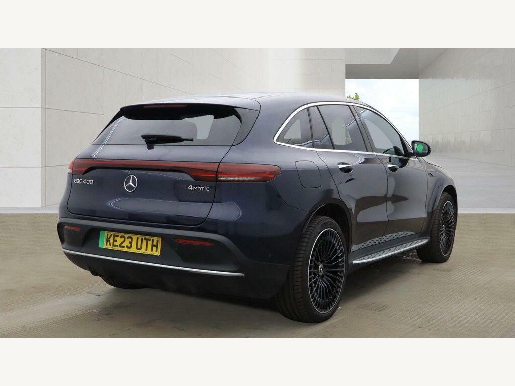 Mercedes-Benz EQC 400 80Kwh Amg Line Premium Plus 4Matic Blue #3