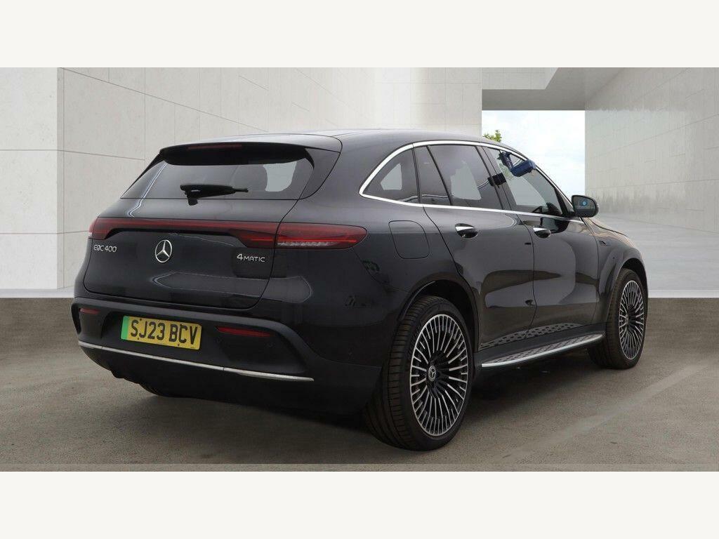 Mercedes-Benz EQC 400 80Kwh Amg Line Premium 4Matic Black #3