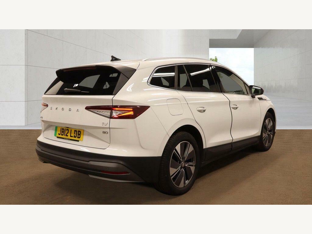 Skoda ENYAQ Iv 82Kwh 80 White #3