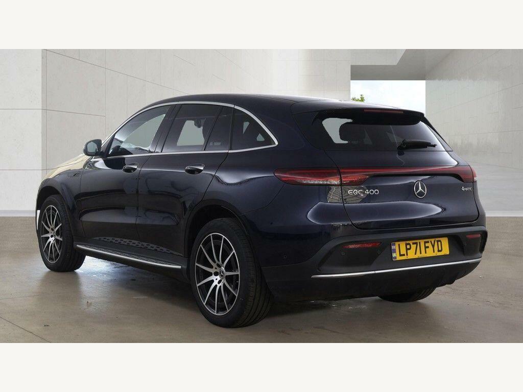 Mercedes-Benz EQC 400 80Kwh Amg Line 4Matic Blue #3