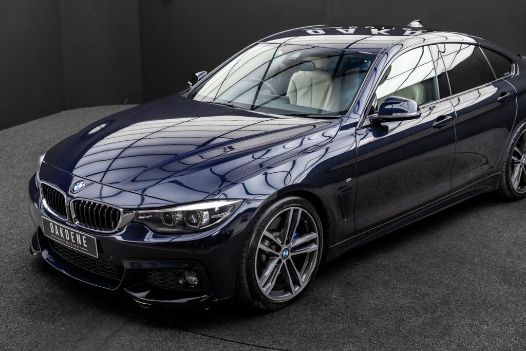 BMW 4 Series Gran Coupe Hatchback Blue #11